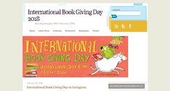 Desktop Screenshot of bookgivingday.com